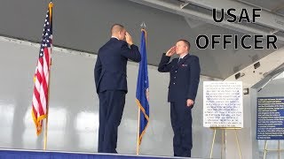 Oath of Office  US Air Force Commissioning Ceremony [upl. by Armahs]