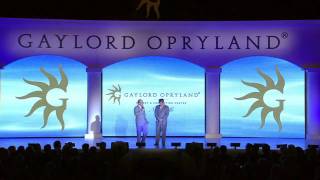 Gaylord Opryland Hotels Lighting Ceremony Part1 [upl. by Aicatsue]