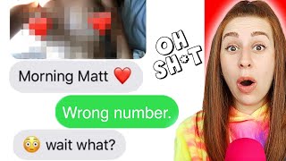 FUNNIEST Wrong Number Texts That Got Out Of Hand  REACTION [upl. by Ayaladnot]