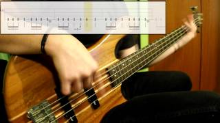 Metallica  For Whom The Bell Tolls Bass Cover Play Along Tabs In Video [upl. by Stelu495]