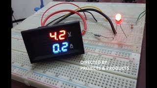 How to use DC Dual Digital Voltmeter Ammeter Dual [upl. by Rica]