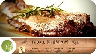 Der perfekte Rehrücken vom Profikoch I Foodle  Food amp Recipe [upl. by Magill]