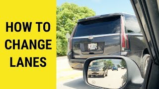 How To Change Lanes While Driving How to driveChanging lanesCAR [upl. by Hermia451]