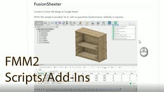 Fusion 360 Scripts and AddIns [upl. by Nett]