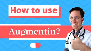 Augmentin tablet  Amoxicillin  clavulanate How and when to use  side effects [upl. by Dola]