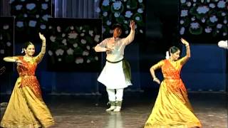 Kathak performance by professional Indian dancers [upl. by Brinkema]