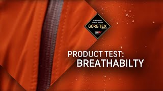 GORETEX Products Test 3 Breathability [upl. by Juana]