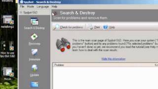 How to use Spybot Search amp Destroy [upl. by Akeimahs]