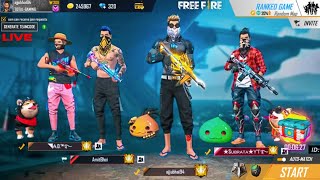 Free Fire Live  Heroic GrandMaster Push Global No1 In India [upl. by Ayoted862]