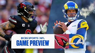 NFL Saturday Week 17 Cardinals at Rams  Game Preview [upl. by Stephanus436]