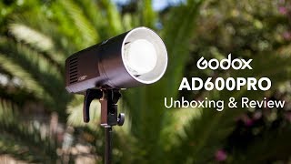 Godox AD600Pro Witstro Portable Studio Flash Unboxing and Review  Whats Different [upl. by Dinse]