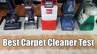 Best Carpet Cleaning Machines Tested  2018 [upl. by Nnaeitak447]