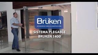 Instalación Sistema Plegable BRÜKEN 1400 [upl. by Aivat]