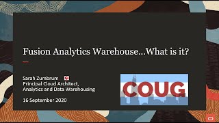 Oracle Fusion Analytics WarehouseWhat is It [upl. by Ahsinuq]