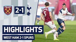 HIGHLIGHTS  WEST HAM 21 SPURS [upl. by Tilly749]