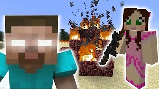 Minecraft HEROBRINES METEOR ATTACK MISSION  The Crafting Dead 30 [upl. by Michelina836]