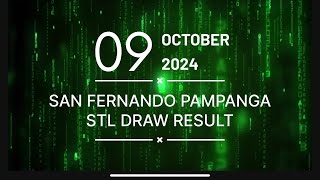 3rd Draw STL Pampanga October 9 2024 Wednesday [upl. by Lussi]