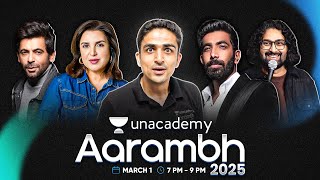 UNLIMITED EDUCATION 4499Year 🗿🔥  Unacademy Aarambh 2025 [upl. by Aylmer]