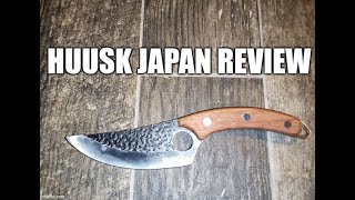 Huusk Japan Messer Review [upl. by Yelahc]