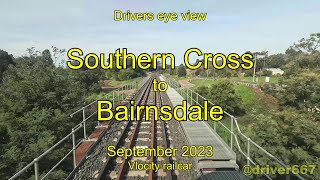 Drivers eye view Southern Cross to Bairnsdale Sep 2023 [upl. by Einhapets622]