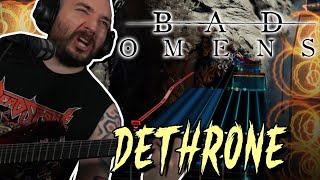 HEAVIEST BAD OMENS SONG  Dethrone  Guitar Cover Rocksmith [upl. by Notyalc758]