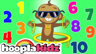 HooplaKidz  Numbers Song  Kids Songs And More [upl. by Perrins669]