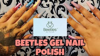 Beetles Gel Nail Polish Kit with UV Light Review  DIY Gel Nail Polish Starter Kit  Gel Nail Polish [upl. by Galen832]