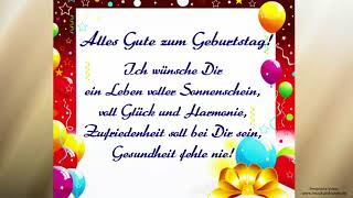 Geburtstag Geburtstagswünsche Glückwünsche zum Geburtstag Geburtstagsglückwünsche [upl. by Ojok162]