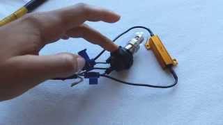 DIY  How to Install LED Blinker  Turn Signal Resistors  Enlight Tutorial [upl. by Adnirod630]