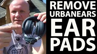 How to remove ear pads Urbanears Plattan 2 Headphones  to clean or replace [upl. by Lucy540]