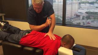 Severe Lower Back Pain amp Sciatica Follow Up Adjustment at Advanced Chiropractic Relief [upl. by Ingvar]