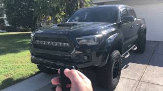 Start X Remote Start Installation Toyota Tacoma 2016  2019 [upl. by Yrailih361]