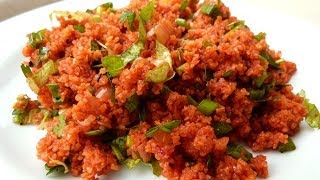 Bulgur Salad  Bulgur Wheat Salad [upl. by Htiekram]