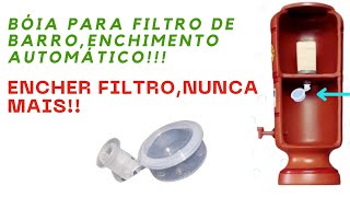 BOIA PARA FILTROS DE BARROENCHIMENTO AUTOMÁTICO [upl. by Ivy]