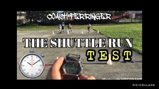 Shuttle run test [upl. by Oag]