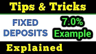 Fixed Deposits Explained  FD Example Interest Calculation  How FD Works  FinCalC TV [upl. by Ainoda160]