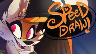 SPEED DRAW JAY HALLOWEENVivziepop [upl. by Enirehtak]