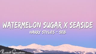 Harry Styles  SEB  Watermelon Sugar x Seaside Lyrics [upl. by Pamella]