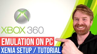 The Best Xbox 360 Emulator for PC Xenia  Full install guide  setup  tutorial [upl. by Shornick]