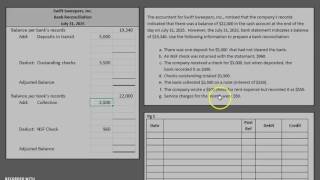 Bank Reconciliation [upl. by Argyres539]