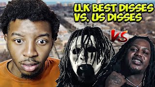 Rudest Drill Disses UK v US  REACTION [upl. by Sissie]