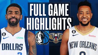 MAVERICKS at PELICANS  FULL GAME HIGHLIGHTS  March 8 2023 [upl. by Ytteb930]