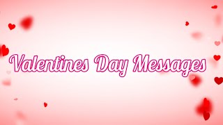 Valentines Day Messages  What To Write In A Valentines Day Card [upl. by Zeena]