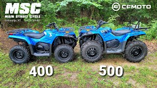 2021 CFMOTO CFORCE 400 Ride amp Detailed Review  Better Option than Honda Rancher [upl. by Biancha932]