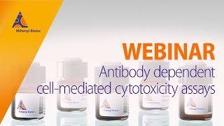 Antibody dependent cellmediated cytotoxicity assays WEBINAR [upl. by Audry]