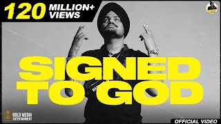 Signed To God Official Video Sidhu Moose Wala  Steel Banglez  The Kidd  RafSaperra  MooseTape [upl. by Georgena]