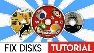 FIX your SCRATCHED Disks  GCN Wii PS1 etc [upl. by Alexei]