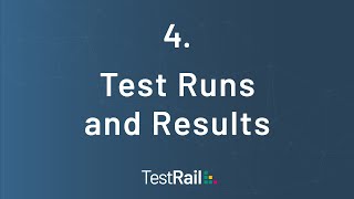 TestRails Test Runs and Results [upl. by Rustin]