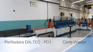 Perfiladeira DALTEC  PD1 Corte Voador [upl. by Cyrie]