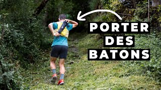 Comment porter des bâtons en trail  vive le carquois [upl. by Trevar859]